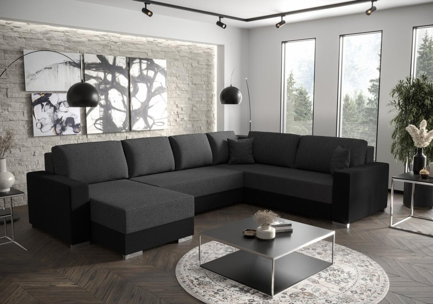 ALTDECOR Wohnlandschaft PRADI3, Couch mit Schlaffunktion, Wohnzimmer - Wohnlandschaft Bild 1