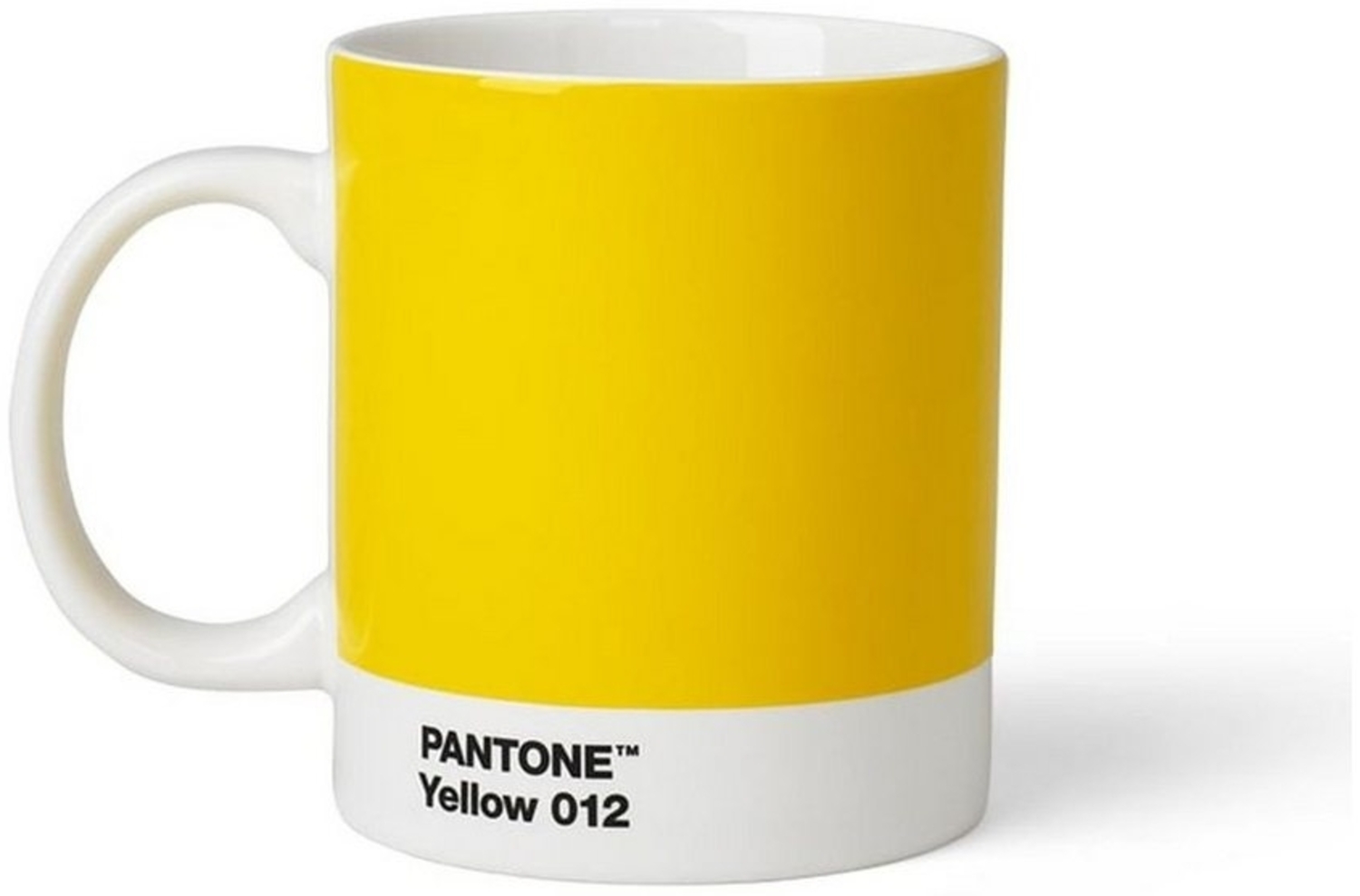 Pantone Universe Becher Yellow 012, Porzellan, Porzellan Bild 1