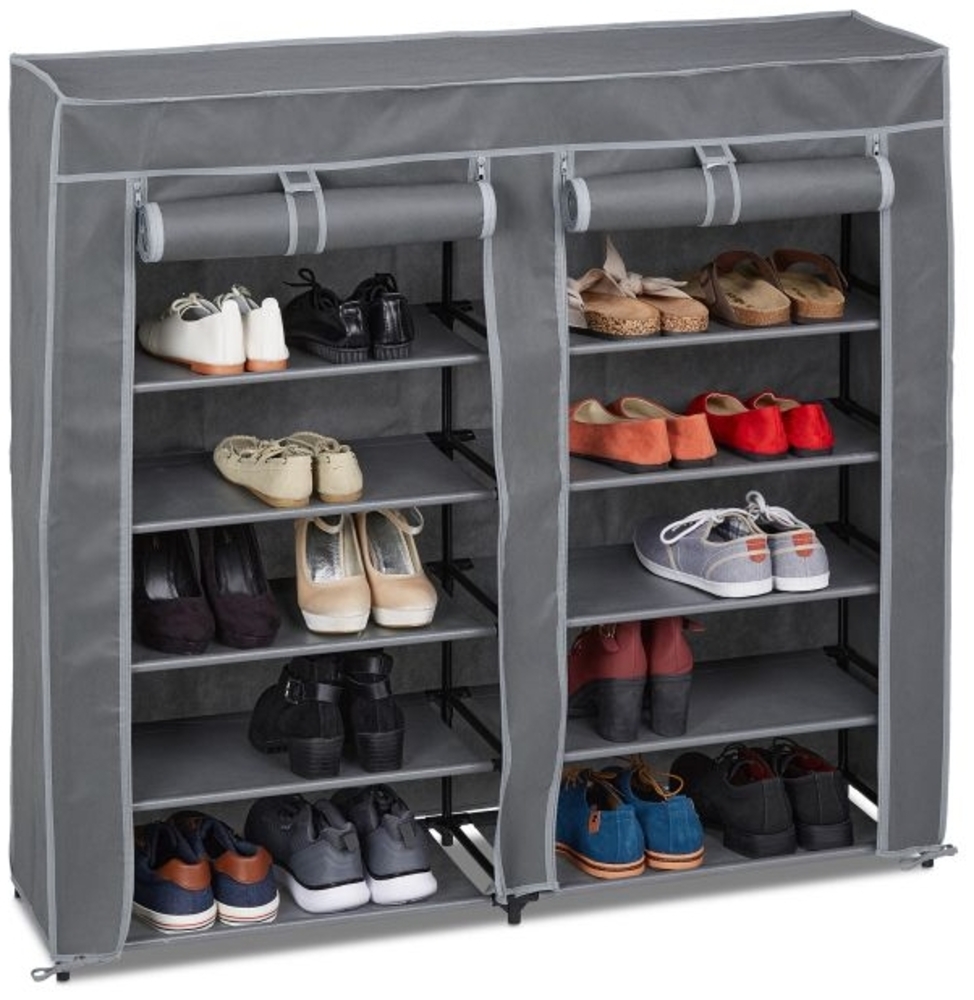 Schuhschrank Stoff 12 Fächer Bild 1