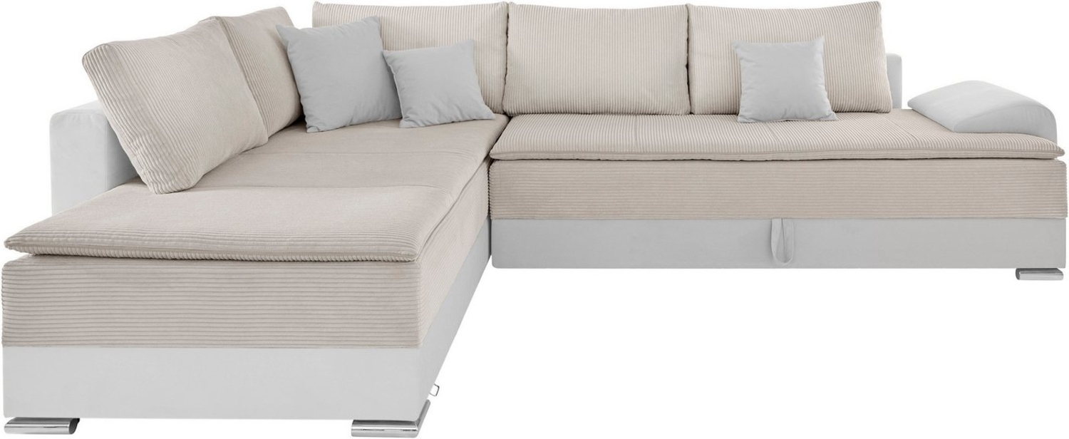 INOSIGN Ecksofa Night & Day L-Form, mit Boxspring Bettfunktion 180x200 cm, Dauerschläfer Bild 1