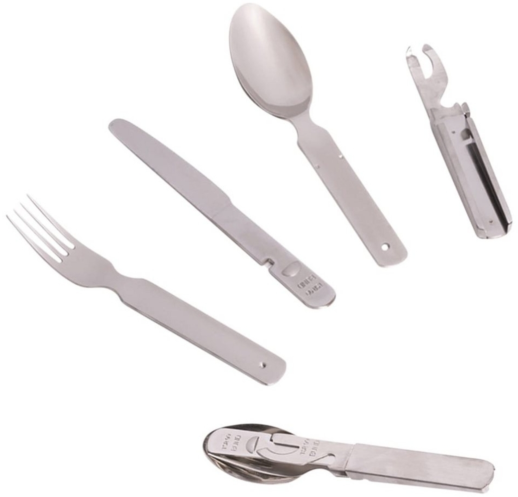 Mil-Tec Besteck-Set Bundeswehr Essbesteck 4-tlg, 1 Personen Bild 1