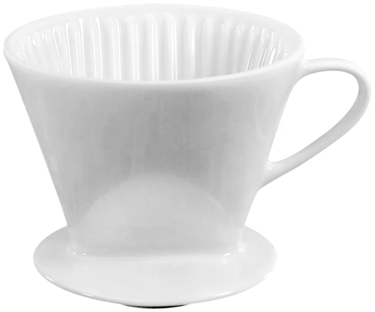 CREATABLE Porzellan Kaffeefilter NOSTALGIE Größe 102 in Weiß / Porzellanfilter / Handaufguss Bild 1