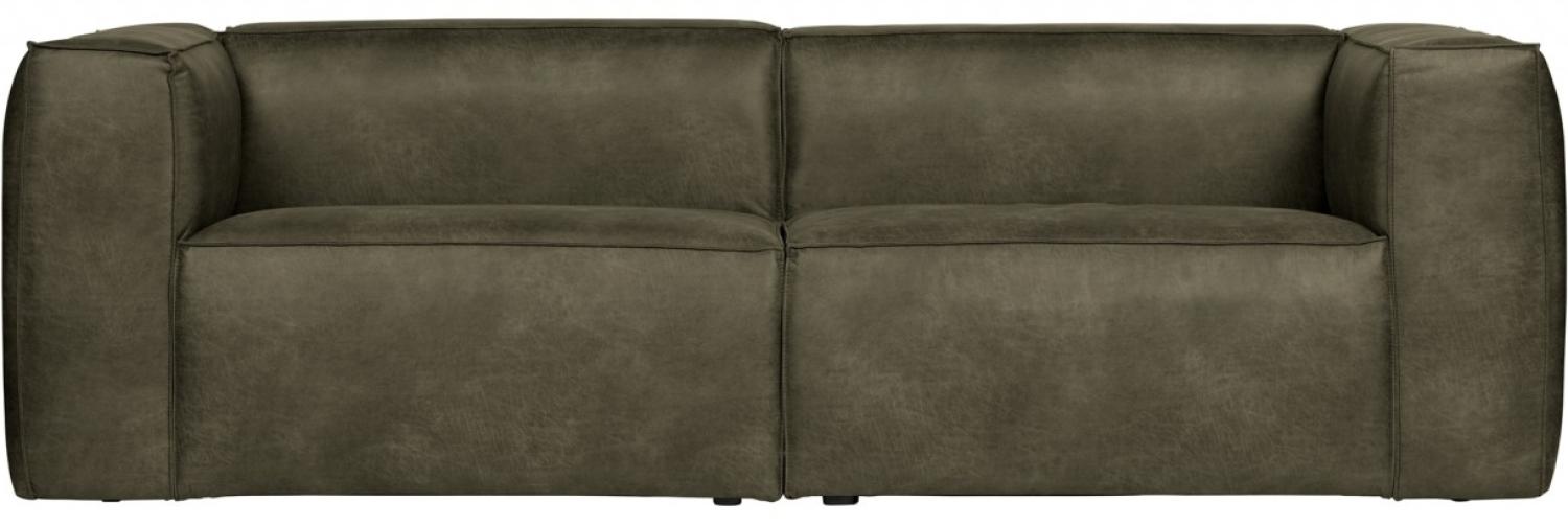 Sofa Bean Lederoptik, Army Bild 1