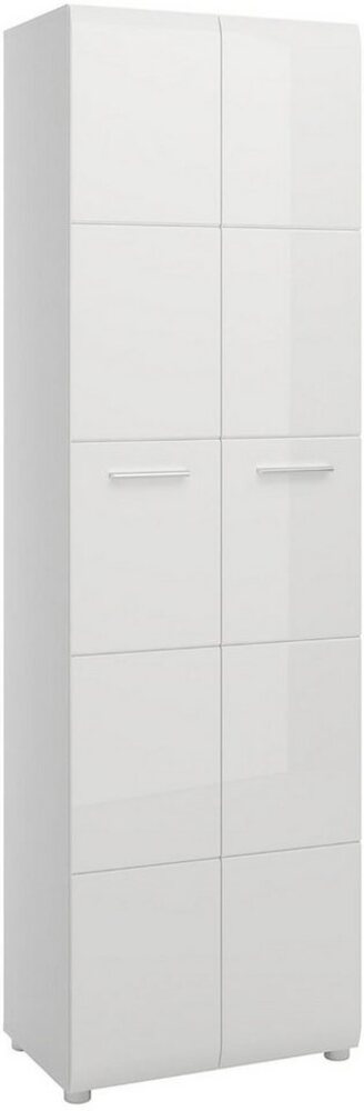 Garderobenschrank Mestre / Merano, Holzwerkstoff, Weiß, 59 x 197 x 37 cm Bild 1