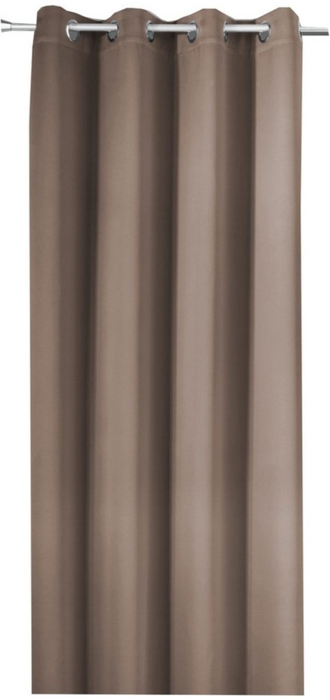 novumfix Verdunkelungsvorhang Sunout/55 Taupe Thermovorhang XXL Ösen bis 350 cm lang, verdunkelnd, extra lang Bild 1