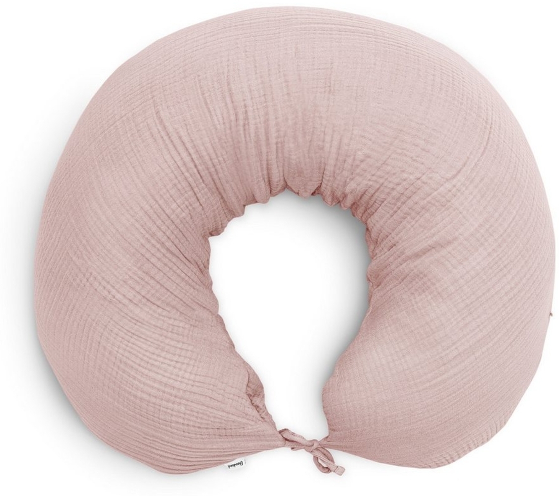 Ehrenkind Stillkissen Musselin aus hochwertiger Bio Baumwolle, Schwangerschaftskissen, Seitenschläferkissen, OEKO-TEX® STANDARD 100 Klasse 1 zertifiziert Bild 1