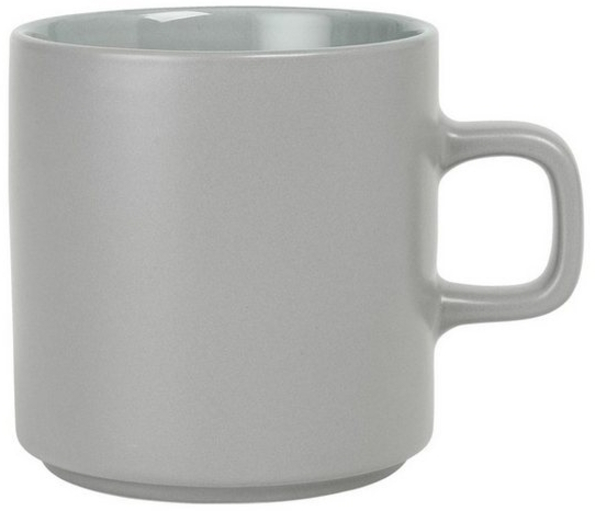 blomus Pilar Tasse, Mirage Grey, Keramik, H 9 cm, T 11. 5 cm, Ø 8. 5 cm, V 0. 25 l, 63724 Bild 1