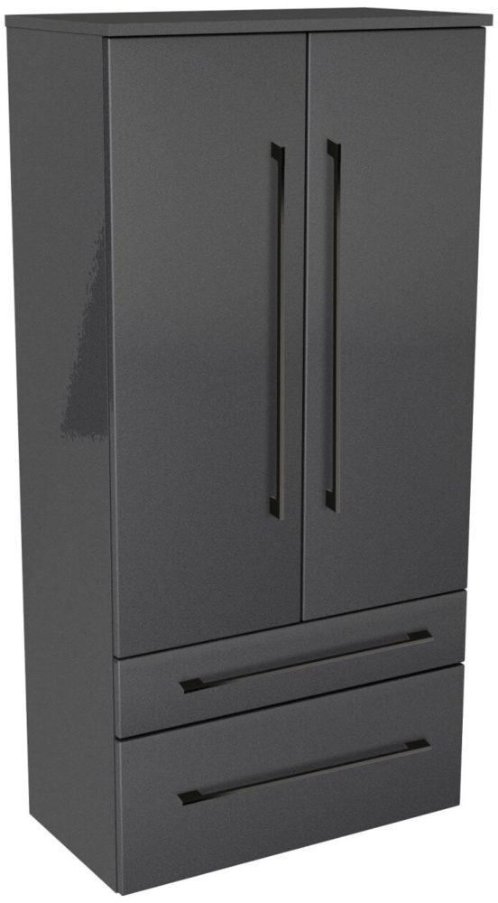 Lanzet Midischrank 60 cm, Anthrazit Bild 1
