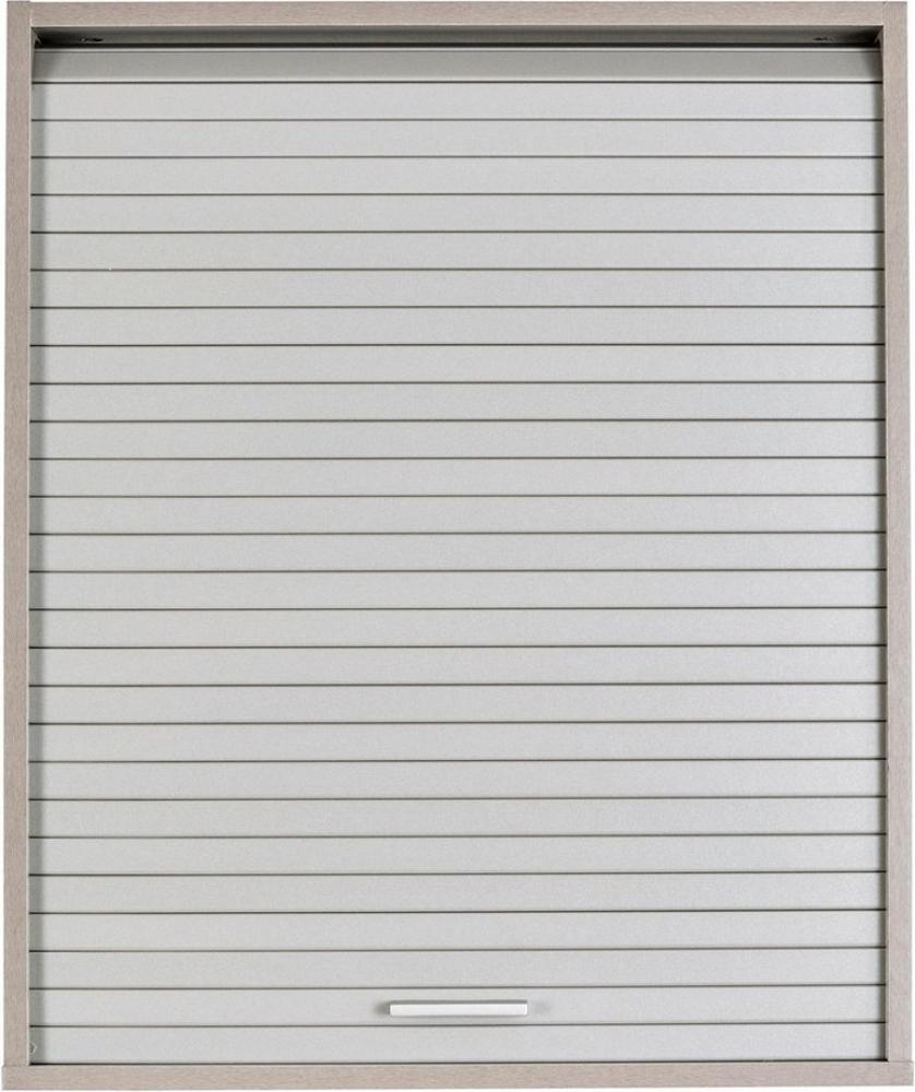 SIMMOB Rollladenschrank Küchenschrank Oberschrank Hängeschrank mit Rollladentür Aluminium Bild 1