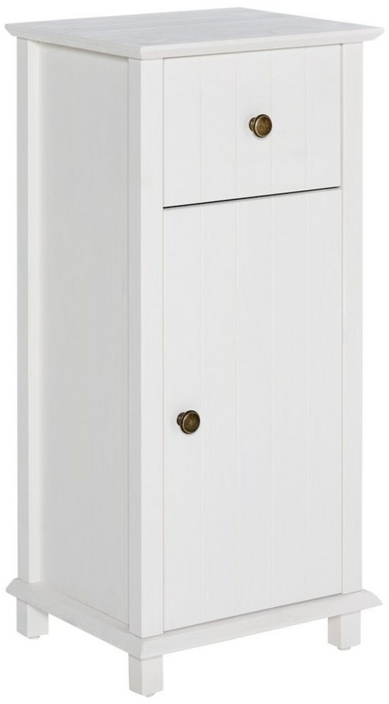 Home affaire Unterschrank Vili Breite 34 cm, Badezimmerschrank aus Massivholz, Kiefernholz Bild 1