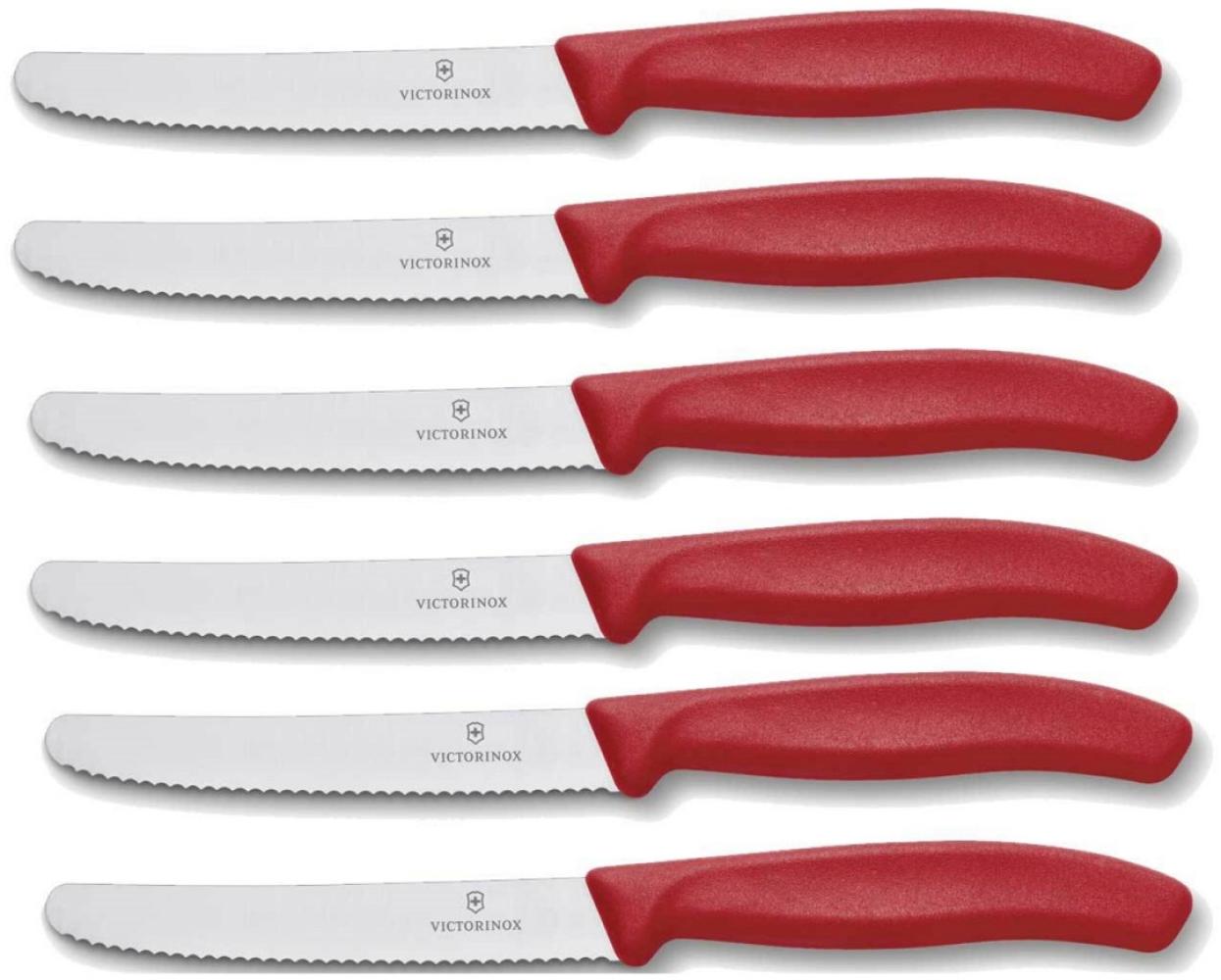 Victorinox 6-teilig Brötchenmesser Tomatenmesser Bild 1