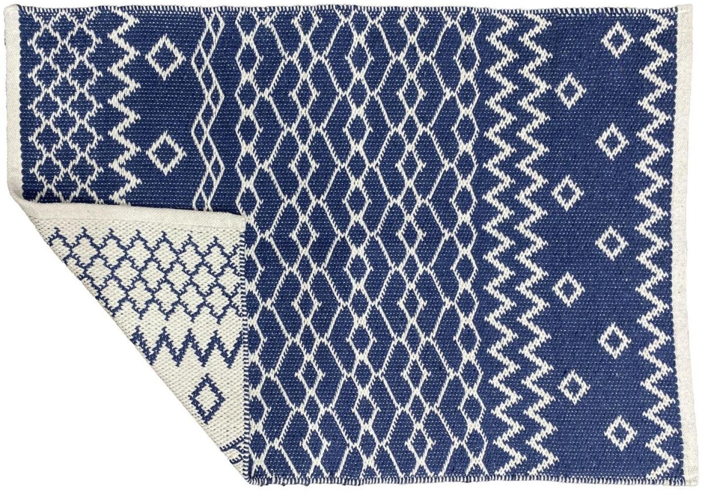 Teppich DKD Home Decor Blau Polyester Araber 160 x 230 x 1 cm Bild 1