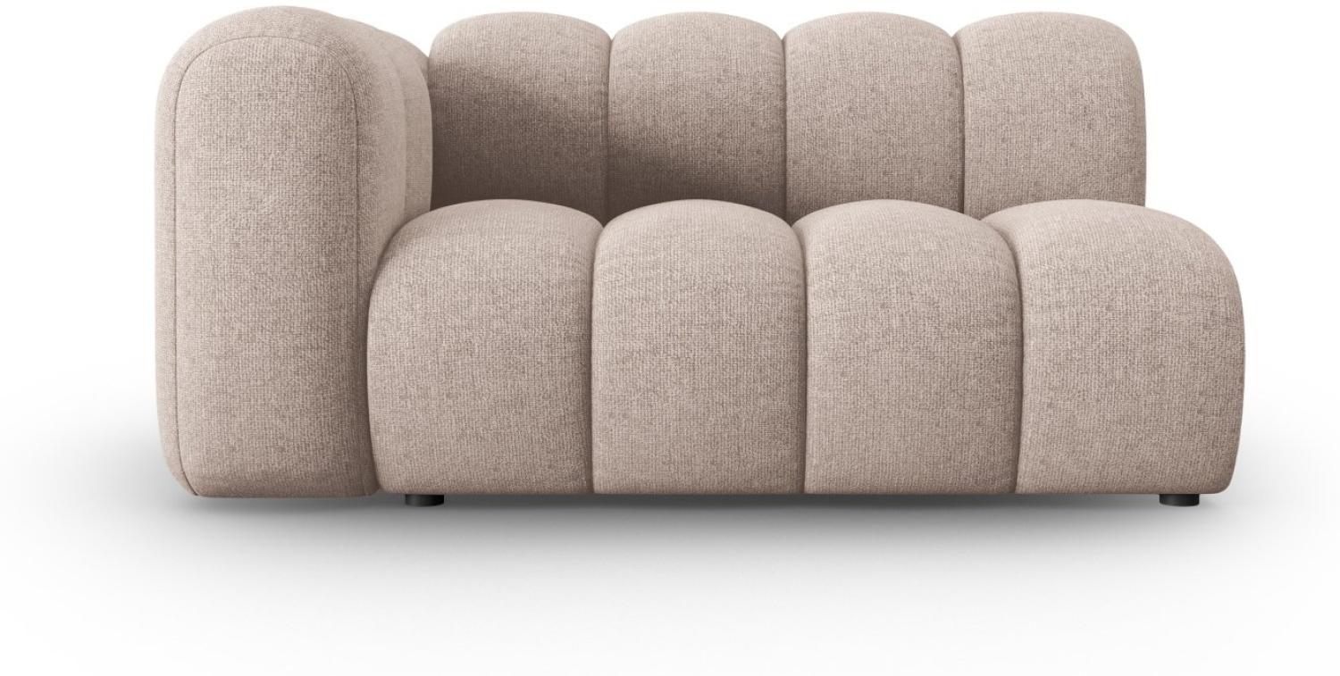 Micadoni Modulares Sofa Lupine 2-Sitzer Links Chenille Beige Bild 1