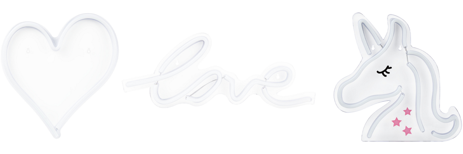 Neonleuchten SUSIE 3er Set Bild 1