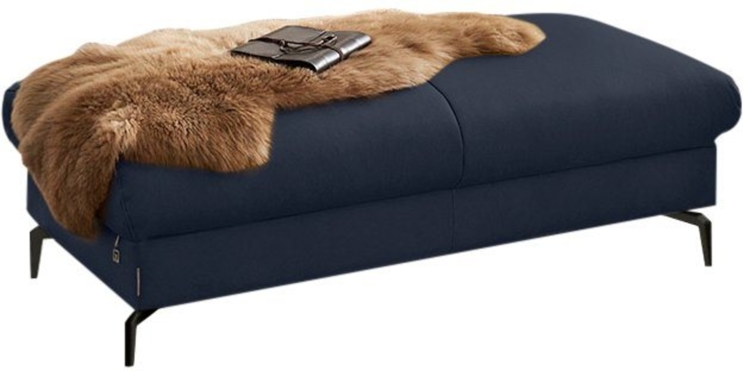 W.SCHILLIG Polsterhocker piedroo, Füße in Schwarz pulverbeschrichtet Bild 1