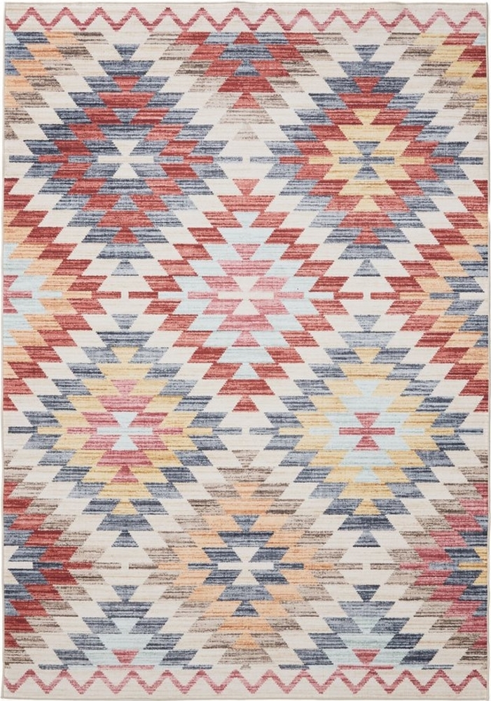 benuta Teppich George, rechteckig, Höhe: 5 mm, Vintage-Look, Kurzflor, Teppich Wohnzimmer, Schlafzimmer, Waschbar Bild 1