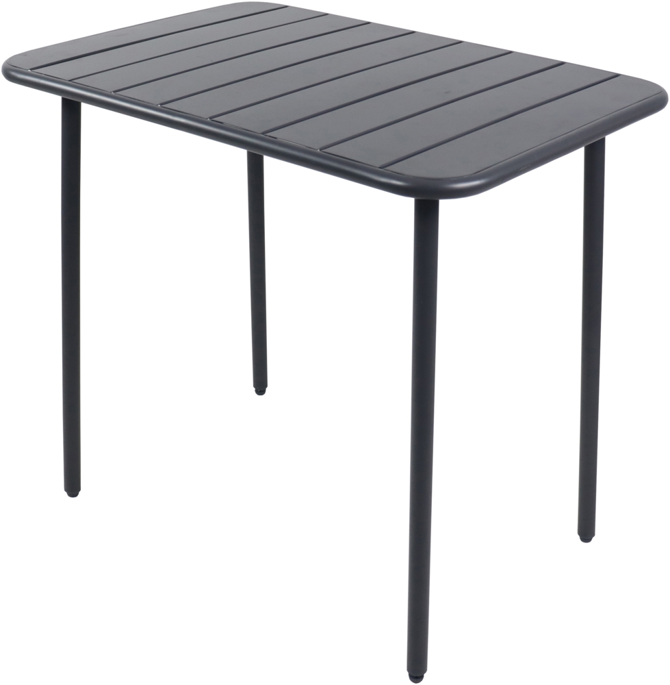 VCM Gartentisch Sumila 920271 Schwarz H. 72 x B. 80 x T. 55 cm Bild 1