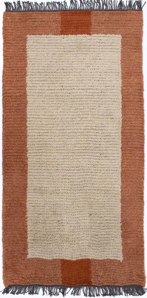 Morgenland Nepal Teppich - 140 x 70 cm - Beige Bild 1