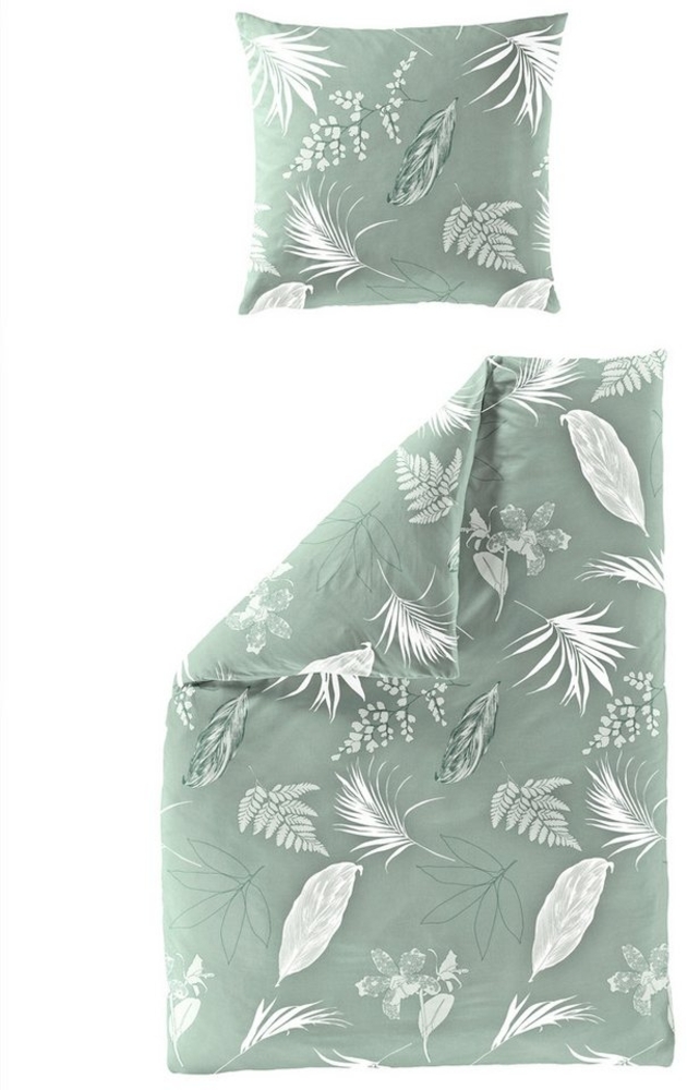BIERBAUM Bettwäsche 3948, Mako-Satin, 2 teilig, Mako-Satin, 100 % Baumwolle, pflegeleicht Bild 1