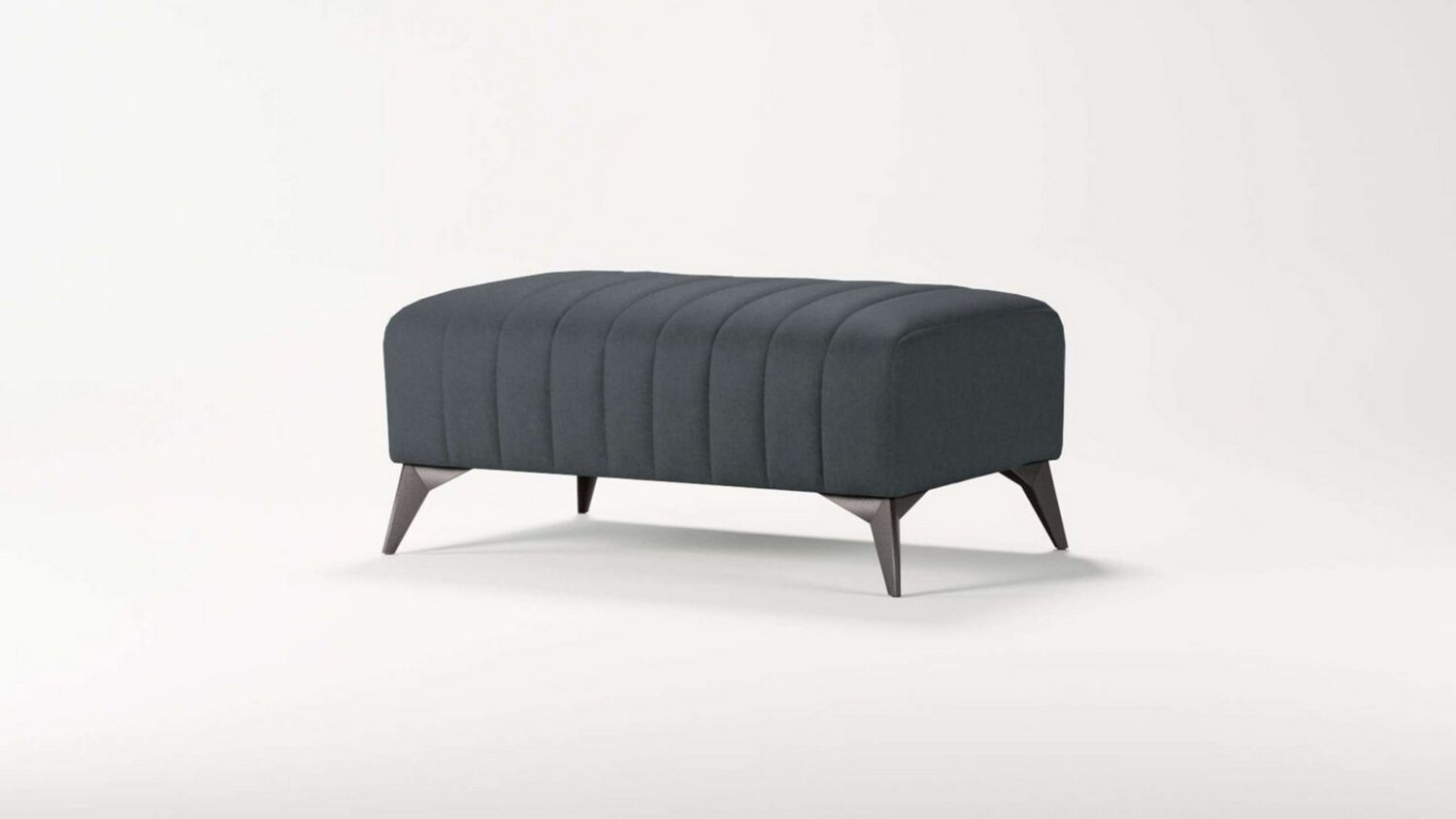 Home affaire Polsterhocker MATTHEW Sitzhocker, Maße B/T/H: B/T/H: 90/60/43 cm, Steppung Bild 1