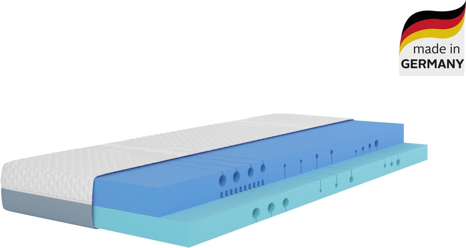 Hybridschaum-Matratze Flipper, in 19 cm und 25 cm Höhe, 90x200 cm, 140x200 cm & mehr, Älgdröm, (1-tlg), vier unterschiedlich feste Liegeseiten, in H2+3/H3+4/H4+H5, wendbar Bild 1
