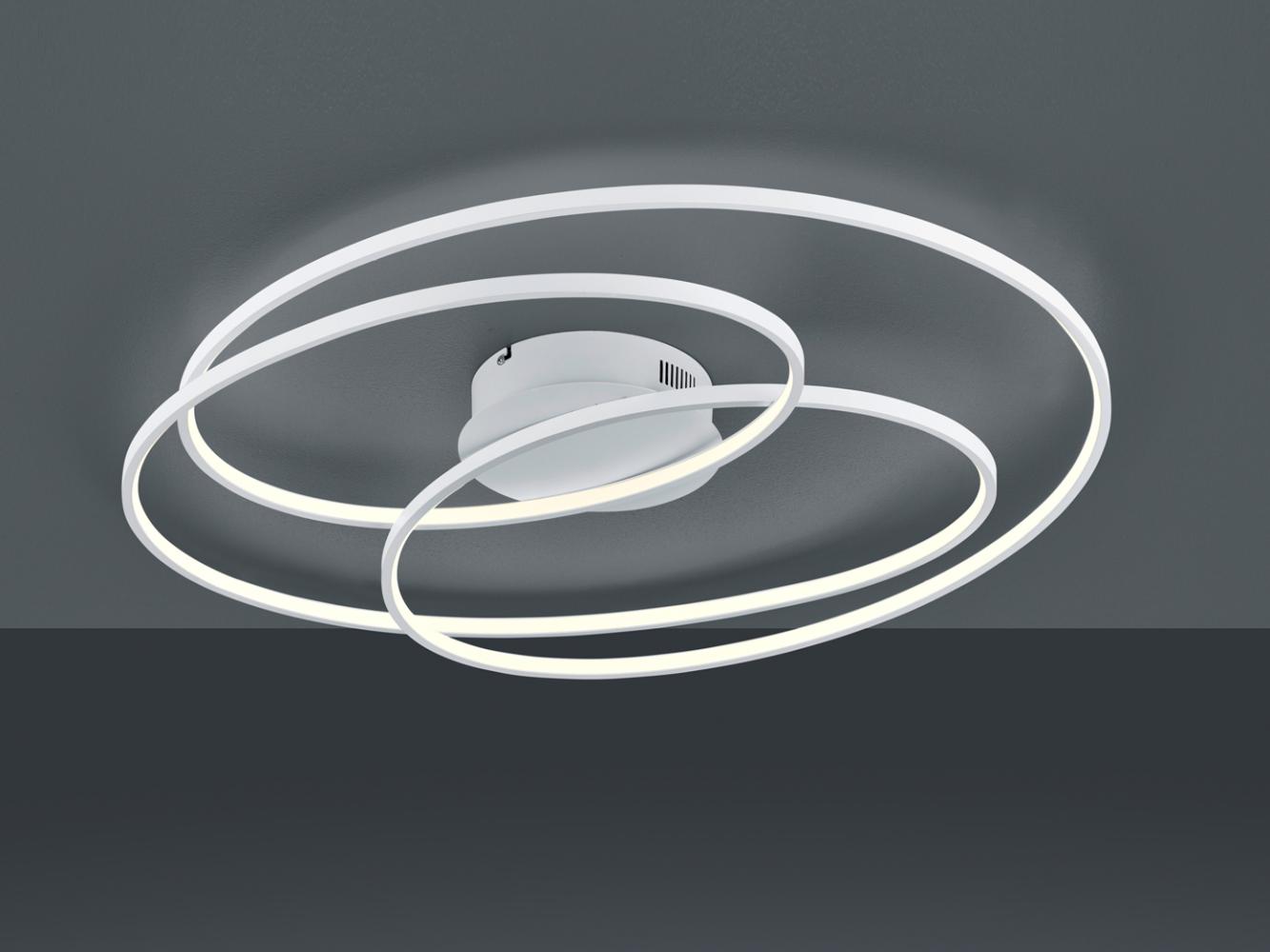 LED Deckenleuchte, Ring Design, dimmbar, 80 cm, GALE Bild 1