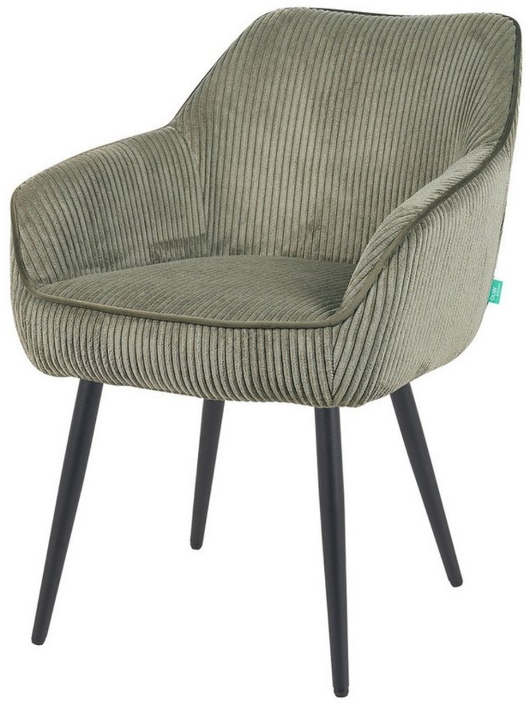 DUBI Möbel Polsterstuhl Mika-Kian, Federkernpolsterung, pulverbeschichtet im 2er-Set Bild 1