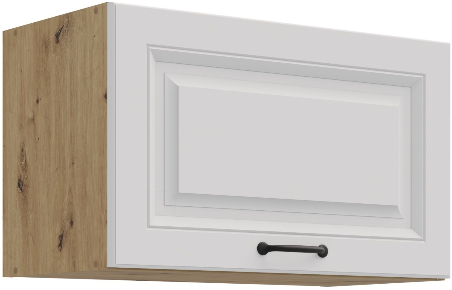 Hängeschrank 60 cm Stilo Weiss + Eiche Artisan Küchenzeile Küchenblock Küche Bild 1