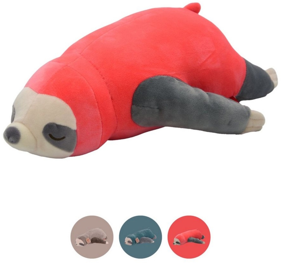 UNUS HOME Seitenschläferkissen Faultier Kissen, 1-tlg, 30 cm, pink, Reisekissen, Nackenkissen Dekoration extrem weich Bild 1