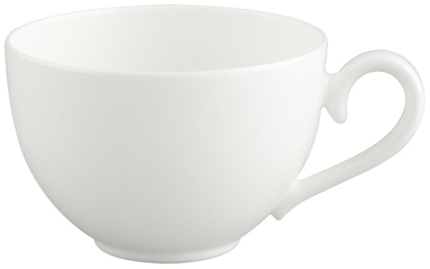 Villeroy & Boch Vorteilset 6 Stück White Pearl Kaffee-/Teeobertasse Premium Bone Porcelain weiß 1043891300 Bild 1