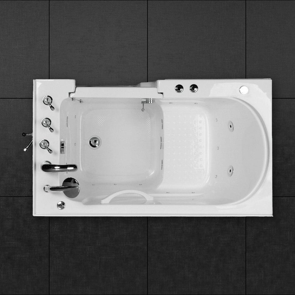 Luxus Tür Senioren Seniorenbadewanne-Whirlpool Badewanne 122x71 cm Modell 2024 Bild 1