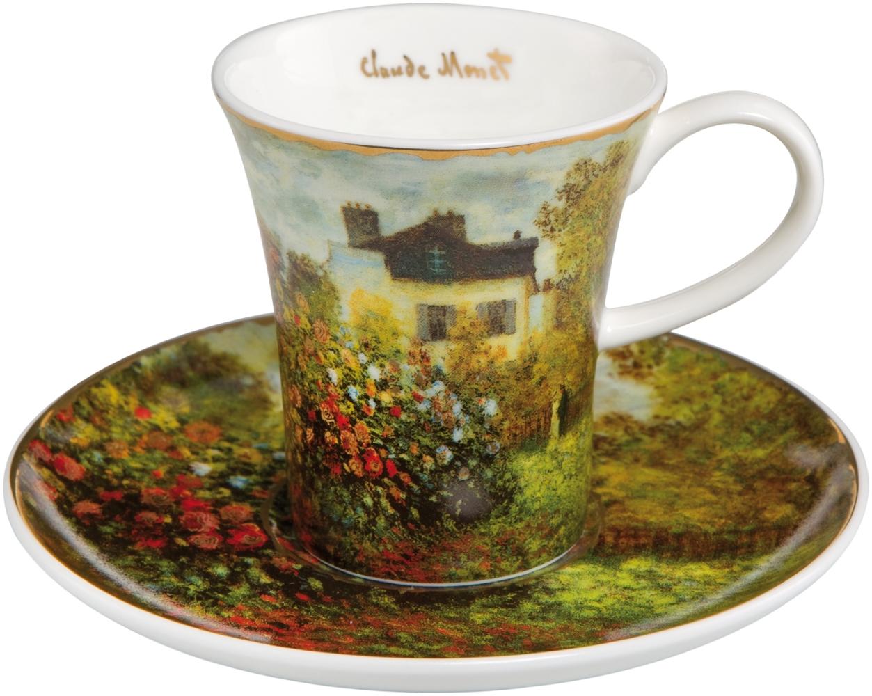 Goebel Das Künstlerhaus - Espressotasse Artis Orbis Claude Monet Bunt Fine Bone China Bild 1