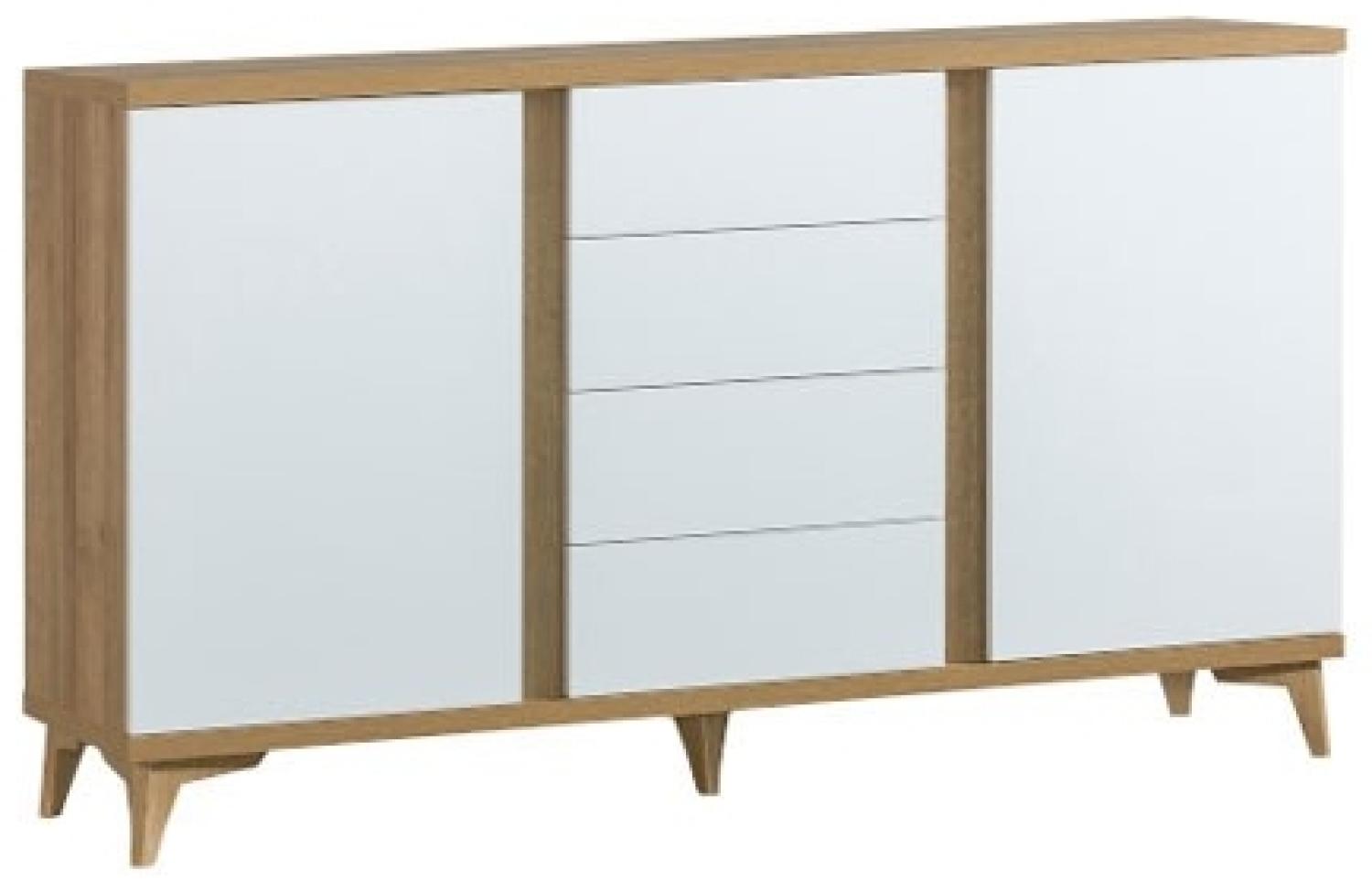 XL Küchenschrank Hängeschrank 50cm Korpus- & lackierte Frontfarbe wählbar (RI-W4/50) Bild 1