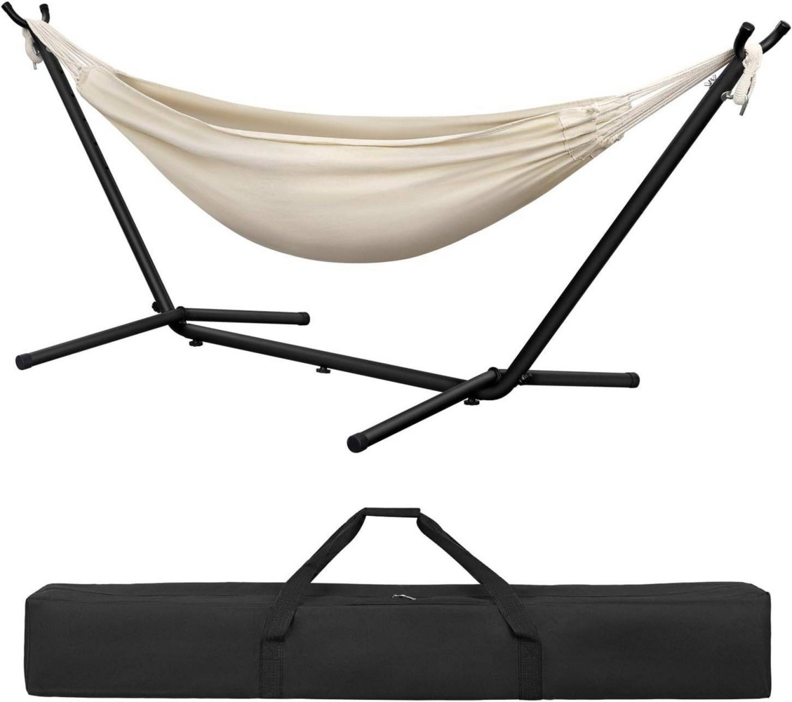 EUGAD Hängematte (1 St), Doppel für 2 Personen, 250 kg belastbar, mit Tragtasche Bild 1