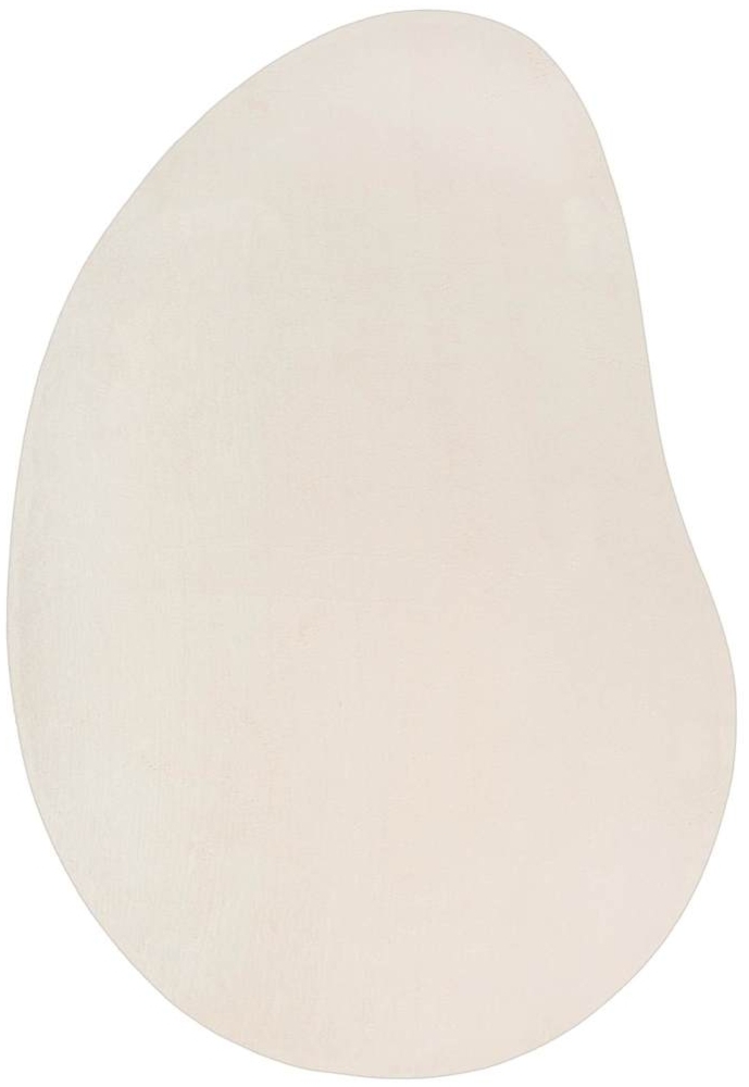 vidaXL Teppich Beige 100 x 200 cm Polyester 4103713 Bild 1