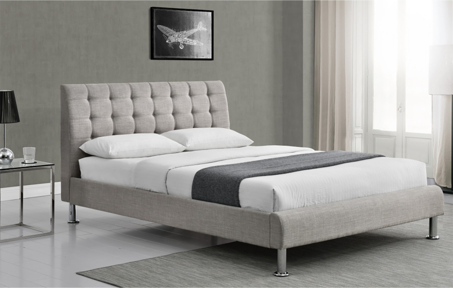 HTI-Living Bett Bett 140x200 cm Svea (1-tlg, 1x Bett Svea inkl. Lattenrost, ohne Matratze) Bild 1