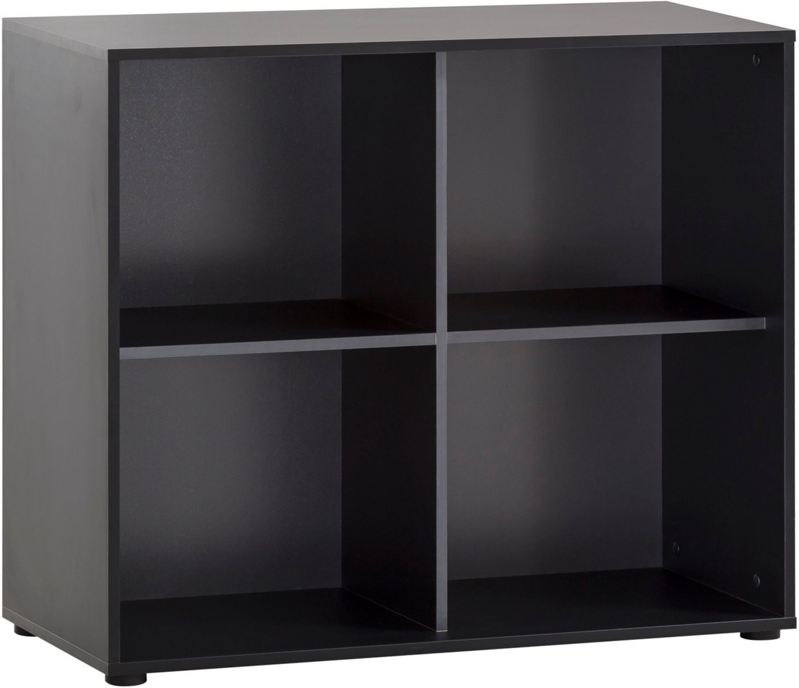 Schildmeyer Regal Hank 701968, Schwarzmatt, 100 x 41 x 83,6 cm Bild 1