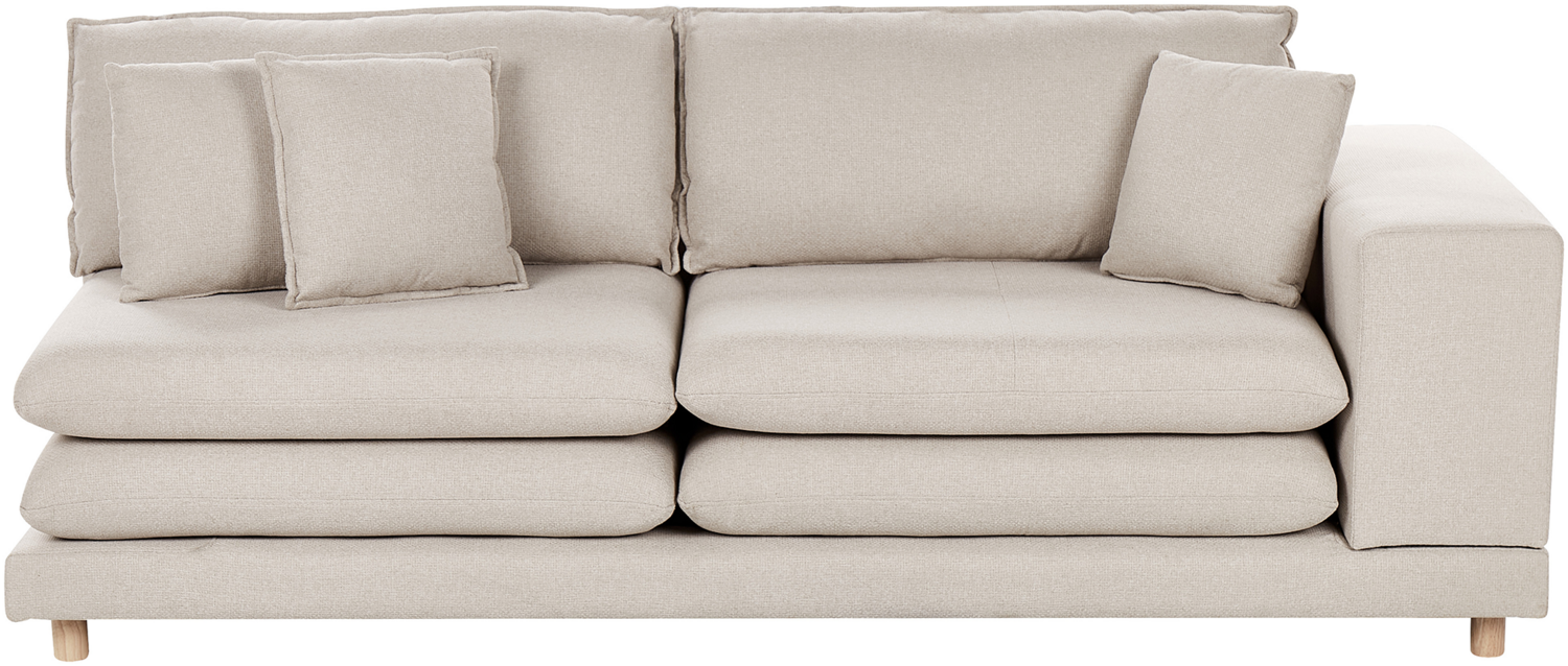 2-Sitzer Sofa Stoff beige HEDEN Bild 1