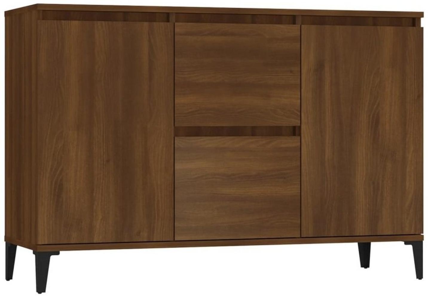 DOTMALL Sideboard Sideboard Braun Eichen-Optik 104x35x70 cm Holzwerkstoff Bild 1