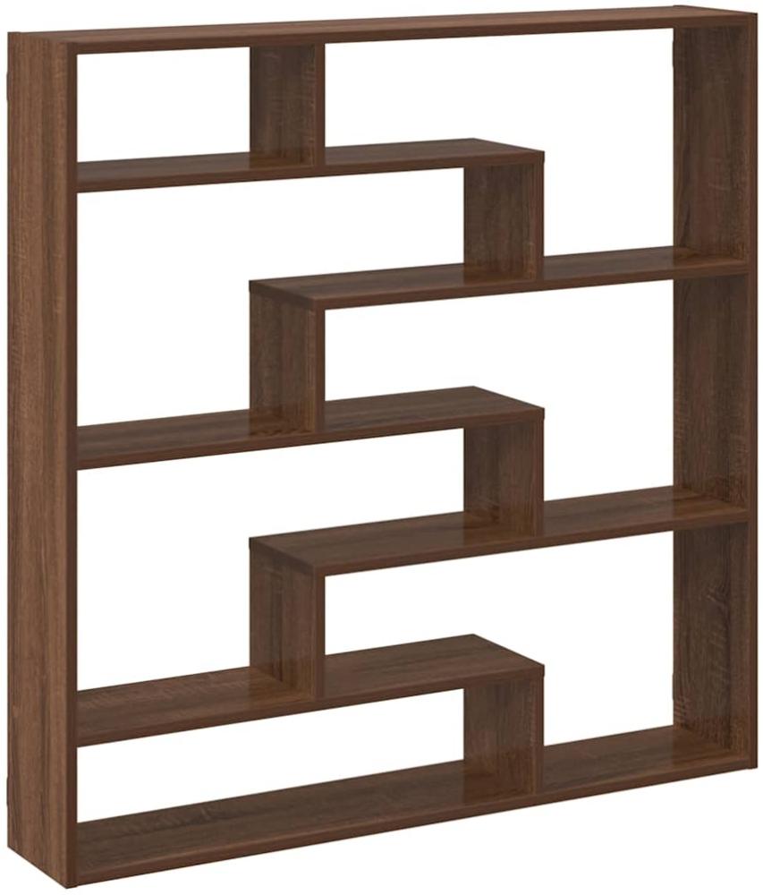 vidaXL Würfelregal 7 Fächer Braun Eichen-Optik Holzwerkstoff 860028 Bild 1