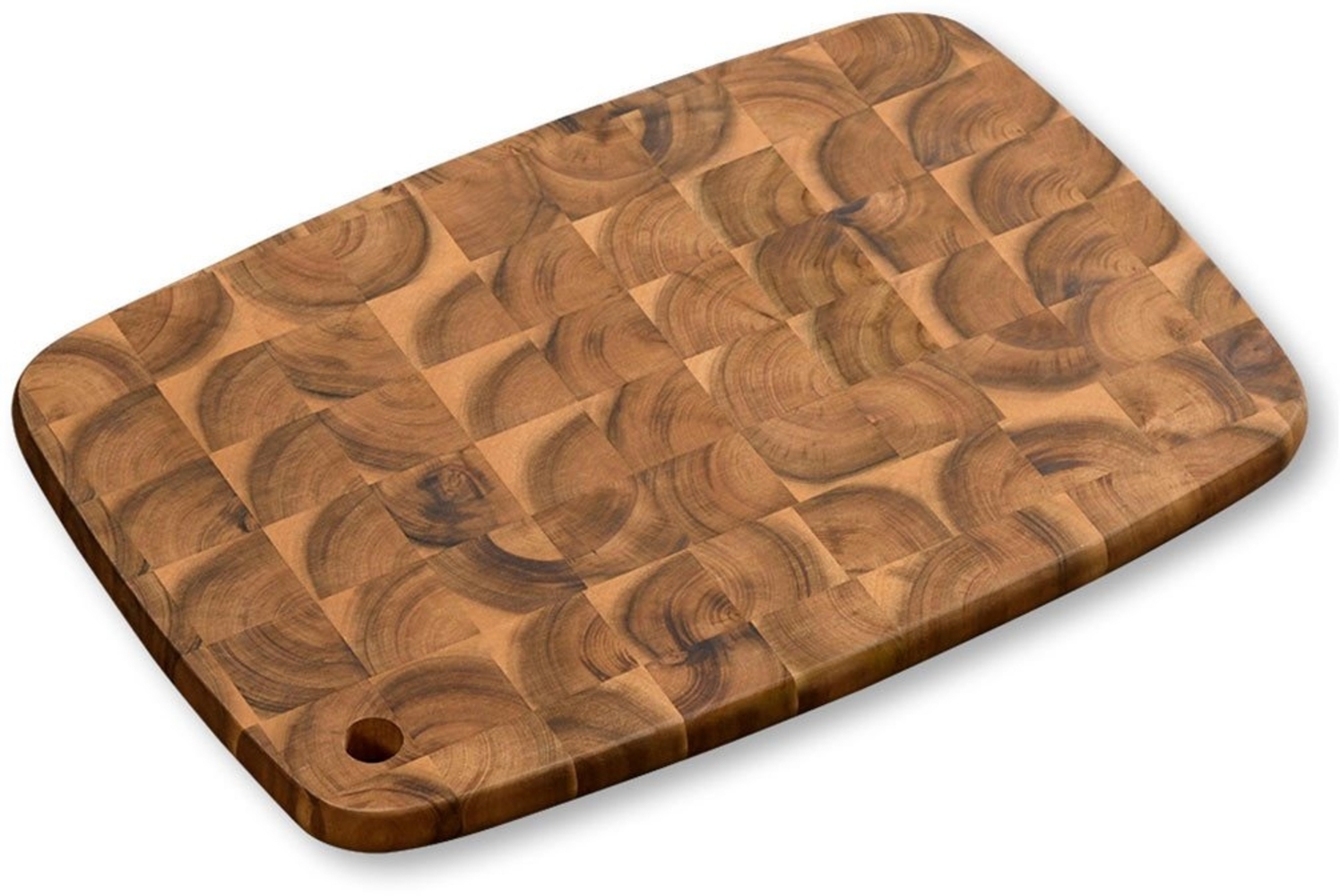 KESPER® Schneidebrett Tranchierbrett, Akazie, Stirnholz, Akazienholz, (1-St), aus FSC-zertifiziertem Akazienholz Bild 1