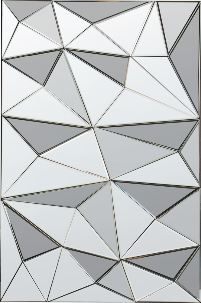 Wandspiegel CHEPPY 60 cm 93 cm Silber Bild 1