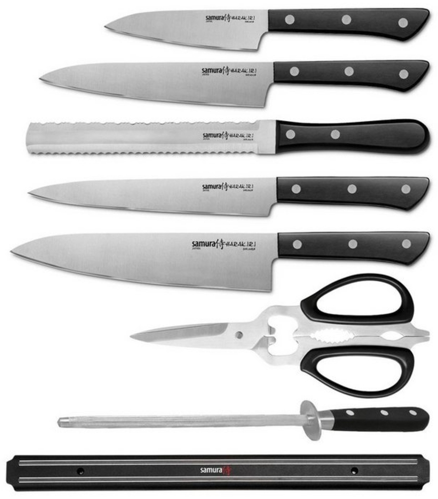 Samura Kochmesser Samura Harakiri Super Set, 8-teiliges Küchenmesser-Set Bild 1
