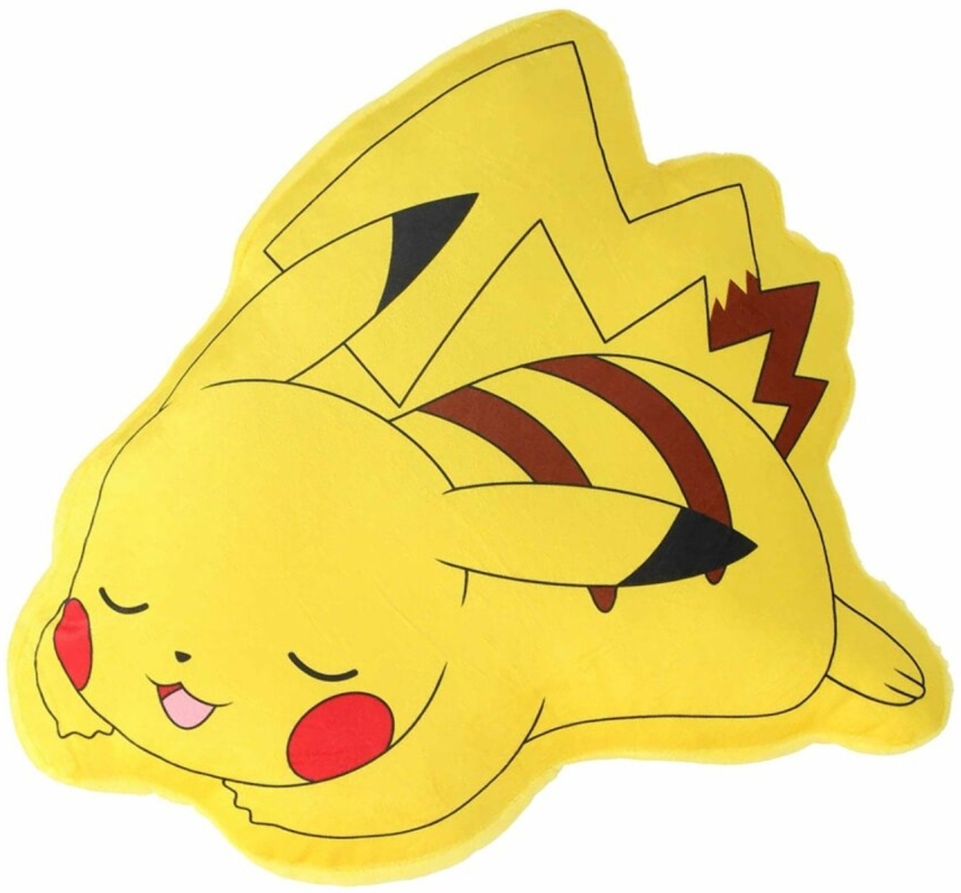 Pokémon Kissen Pikachu Stilvolles Kuschelkissen für Zuhause Bild 1