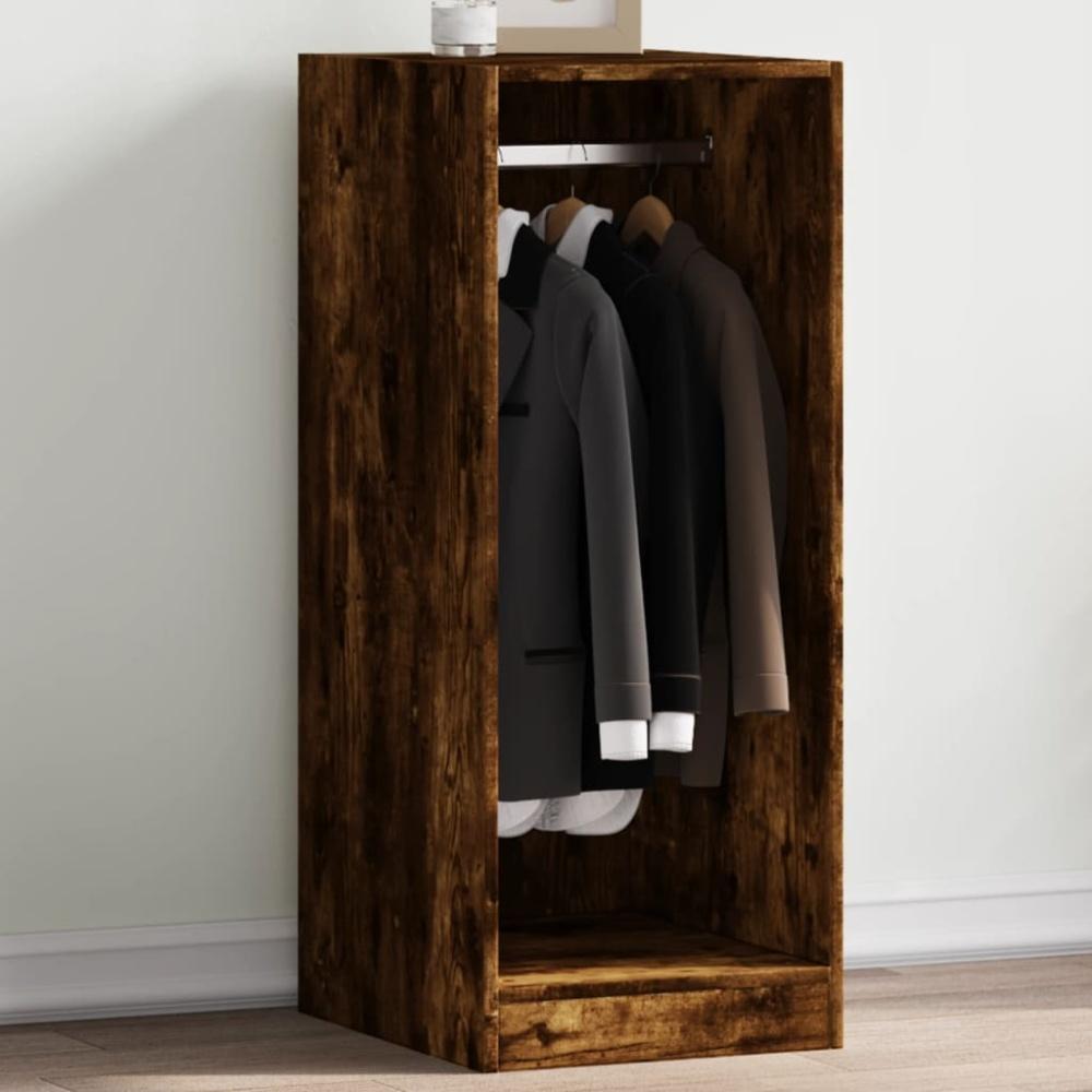 vidaXL Kleiderschrank Räuchereiche 48x41x102 cm Holzwerkstoff 840818 Bild 1