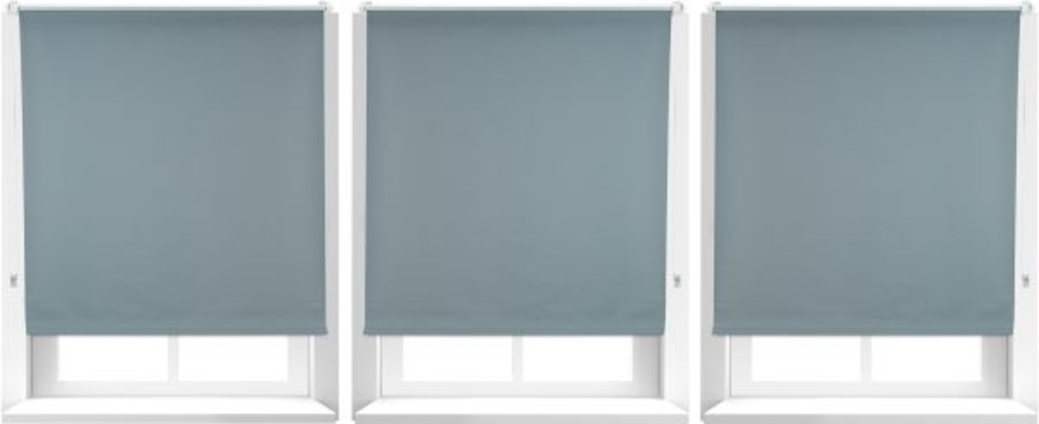 3 x Verdunkelungsrollo grau 110x160 cm 10023064 Bild 1