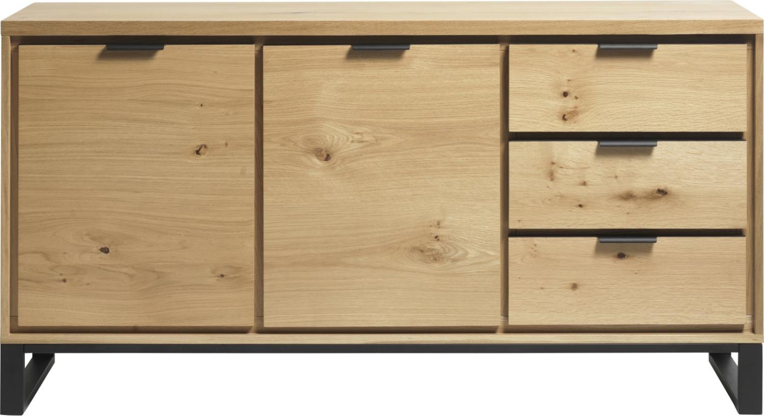 Livorno Kommode 2 Türen 3 Schubladen Natur Eiche Dekor Sideboard Board Schrank Bild 1