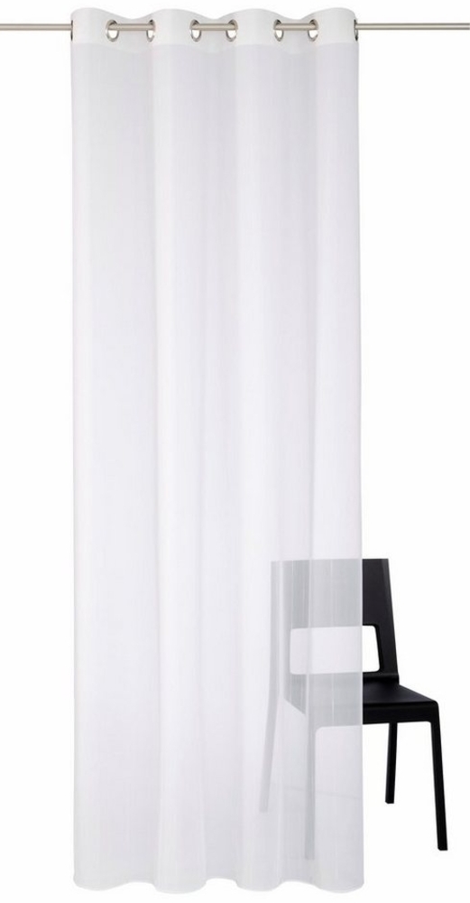 Wirth Gardine Manuela, Ösen (1 St), halbtransparent, Voile, Store Bild 1