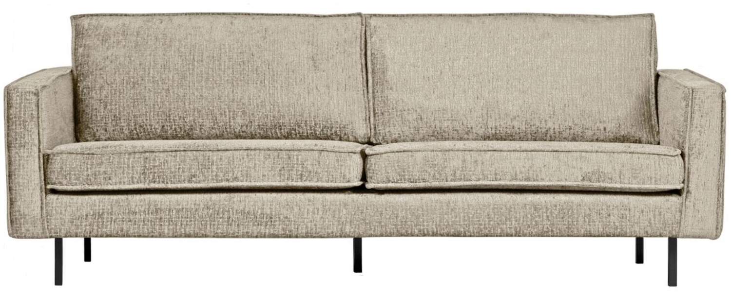 Sofa Rodeo 2,5 Sitzer aus Struktursamt, Wheatfield Bild 1