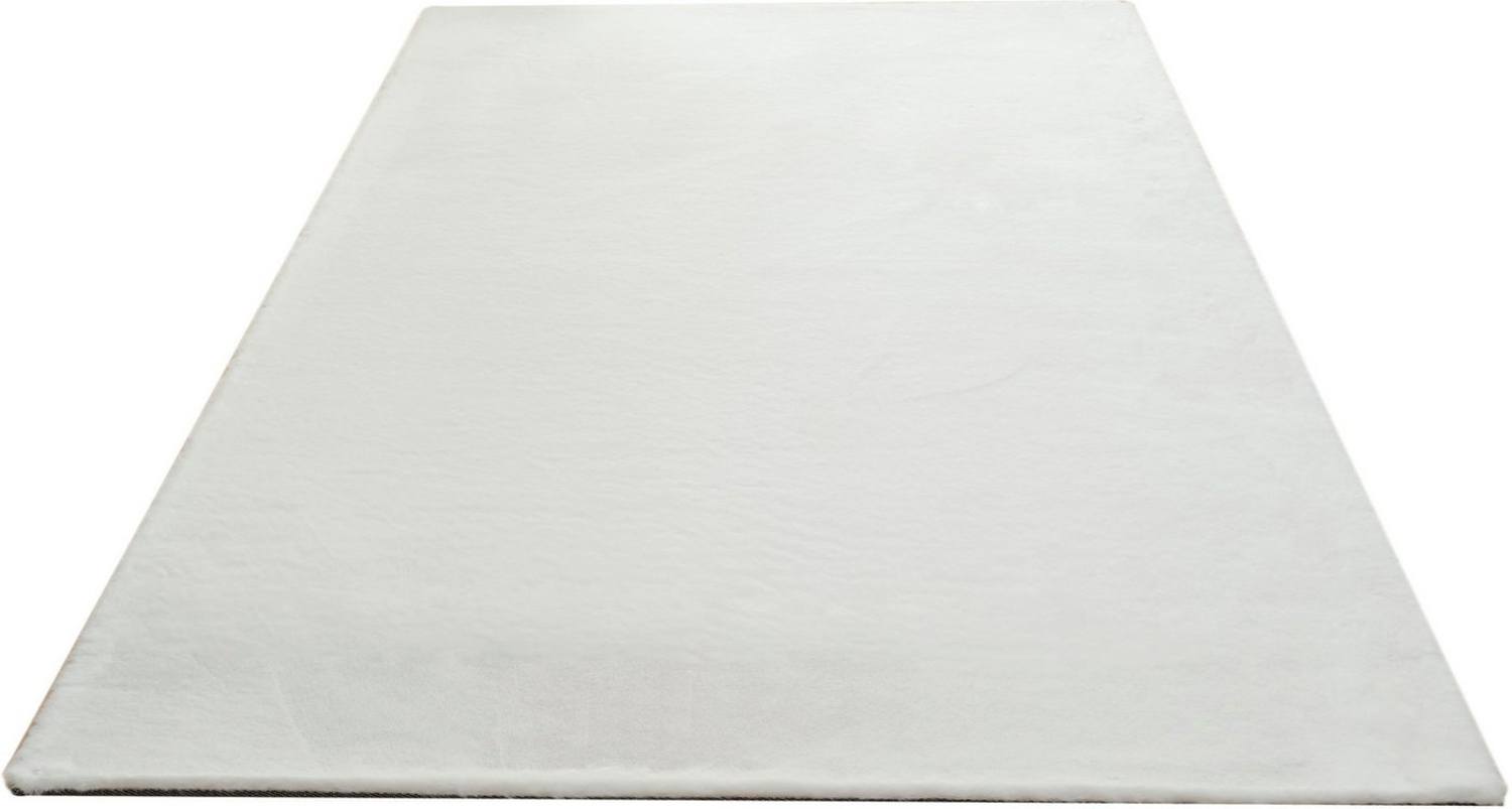 Bruno Banani Fellteppich Rabbit 2, Kunstfell Teppich, Modern, rechteckig, Höhe: 25 mm, Kaninchenfell-Haptik, sehr weich, Wohnzimmer, Schlafzimmer, Esszimmer Bild 1